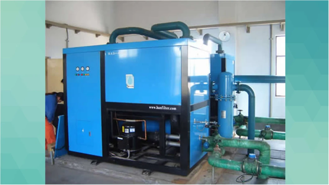 Industrial Air Compressor Dryer 10HP Compressed Air Dryer Refrigeration Air Dryer Freeze Drying Equipment