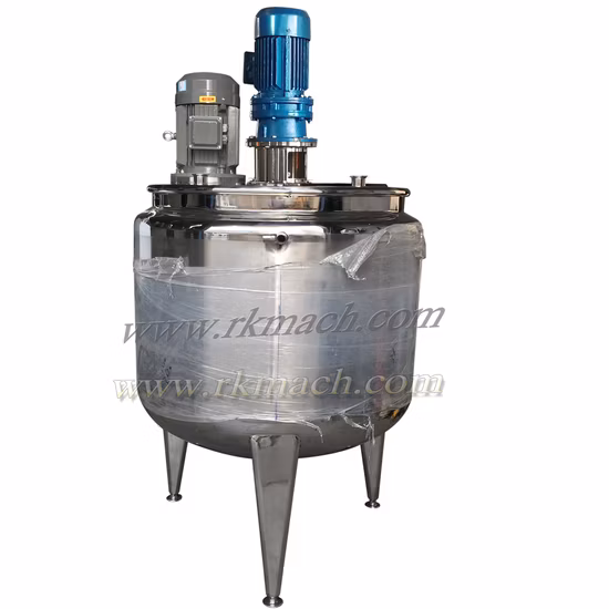 300L Syrup Mixer Stainless Steel Tank with Agitator
