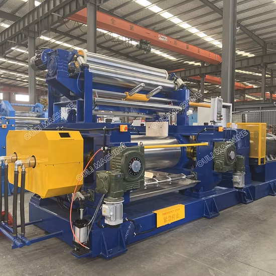 Three Roll Rubber Mixing Mill