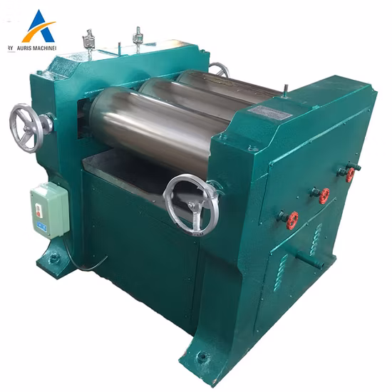 Washing Soap Making Machine Three Roll Plate Rolling Machine Three Roll Grinding Mill for Lipstick Paste