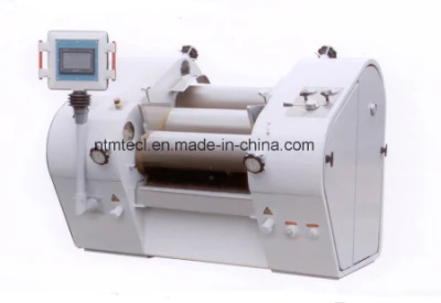 PLC Control Hydraulic Three Roll Mill with Special Hard Alloy Roller for Ink, Pigment, Chocolate, Paste