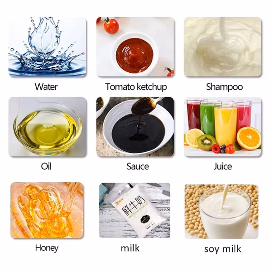 Small Automatic Honey/Ketchup/Sauce/Oil/Liquid/Lotion/Shampoo/Jelly/Liquid Soap/Juice/Tomato Paste Food Sachet Pouch Packaging Packing Filling Sealing Machine