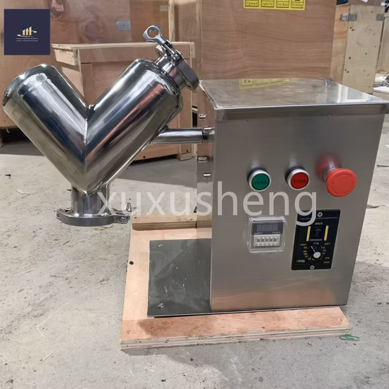 Vh-2 V Shape Dry Powder Mixer Blender Mixing Machine for Granules