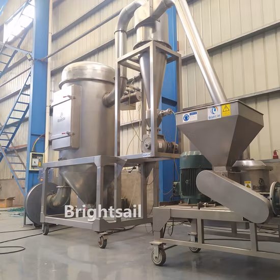 Industrial Food Spice Wet Rice Tomato Diatomite Talc Grinding Equipment Cacao for Medicine Chemicals