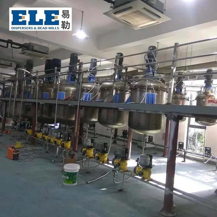 Ele Water-Based Ink Production Equipment