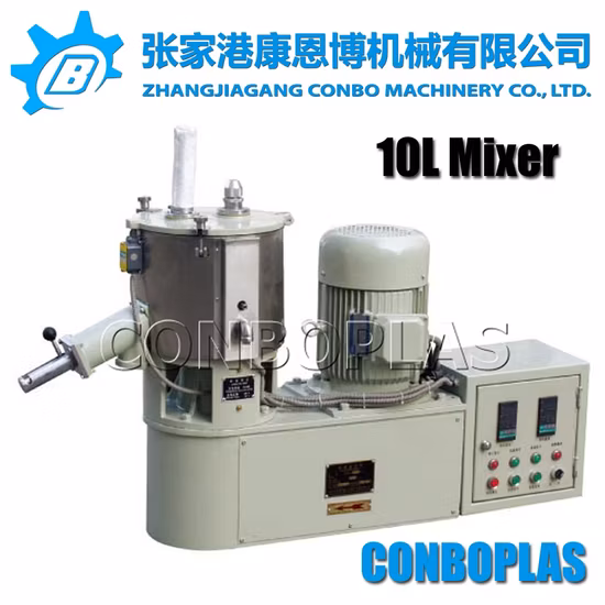 Shr Series Plastic Powder Granules Pellets Mixer with High Speed