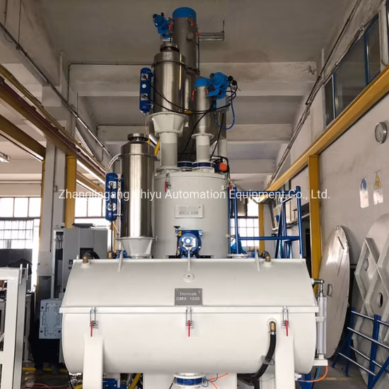 PVC Auto Mixing System Powder Weighing System Chemical Dosing System for Extrusion Machine