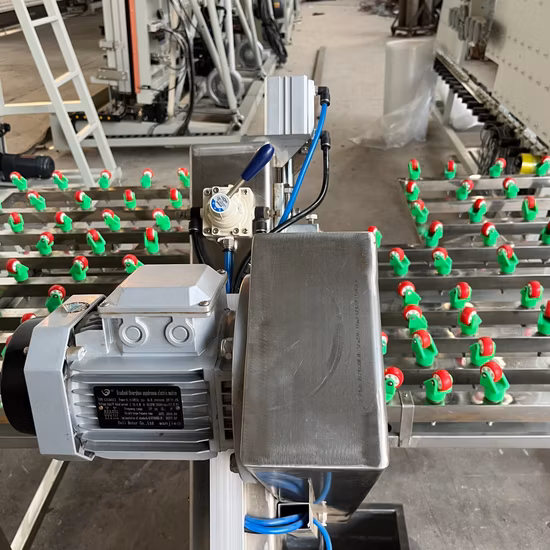 Glass Edge Polishing Machinery Double Wet Belt Grinding Equipment for Glass Processing